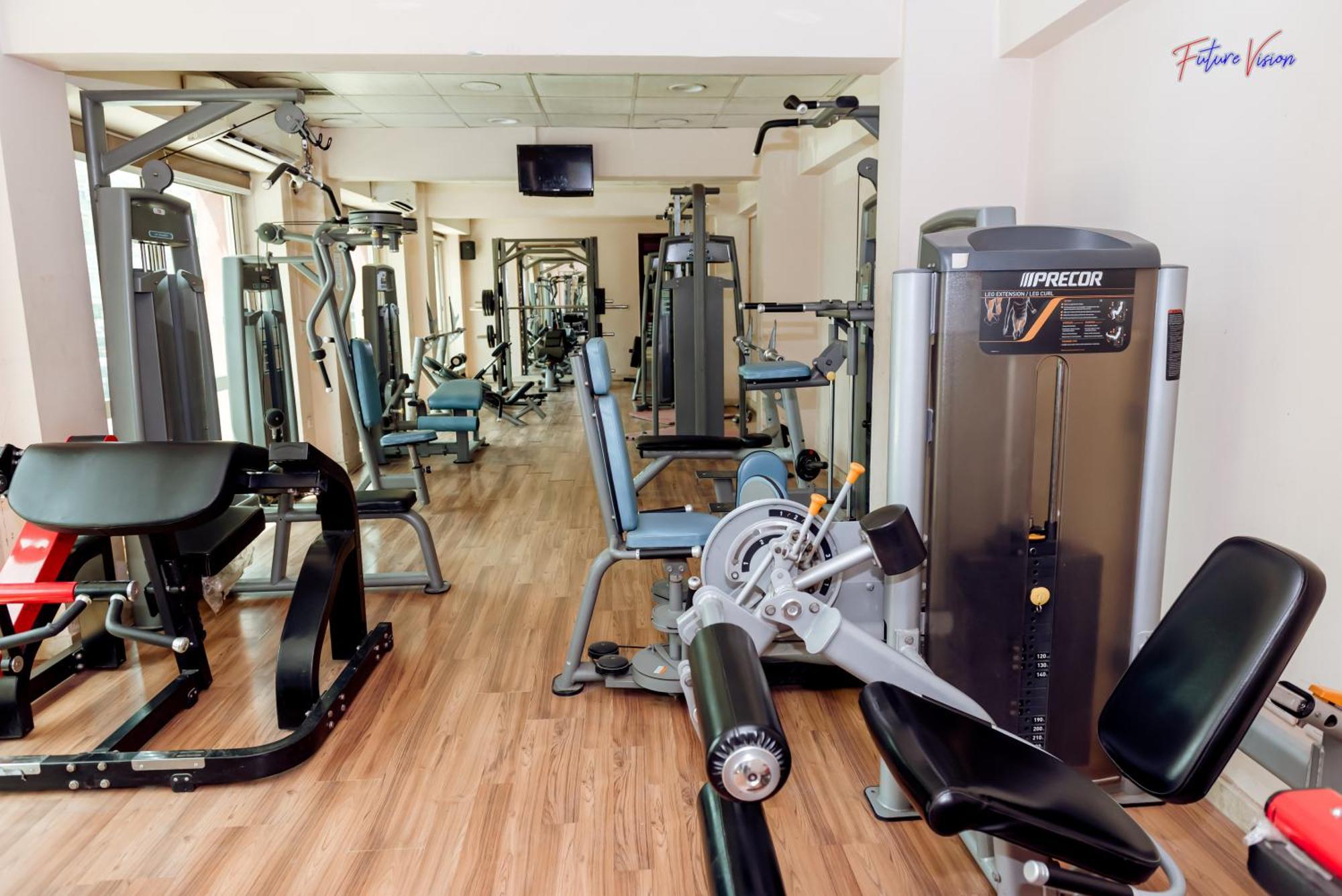 Rehana Plaza Hotel Кайро Екстериор снимка The gym at the hotel