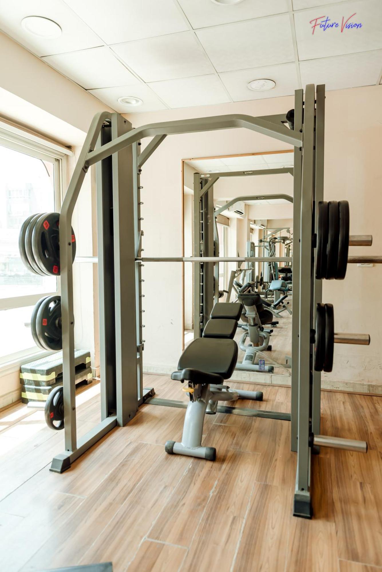 Rehana Plaza Hotel Кайро Екстериор снимка A Smith machine